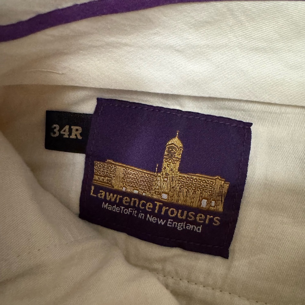 Men's Classic Khaki Dress Pants - Picture 4 of 5